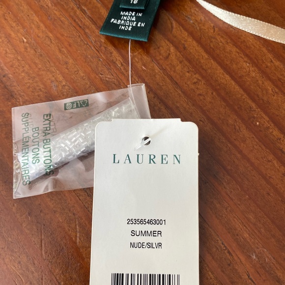 Ralph Lauren NWT Beautiful Sequin Evening Gown Size 16 - Picture 7 of 8